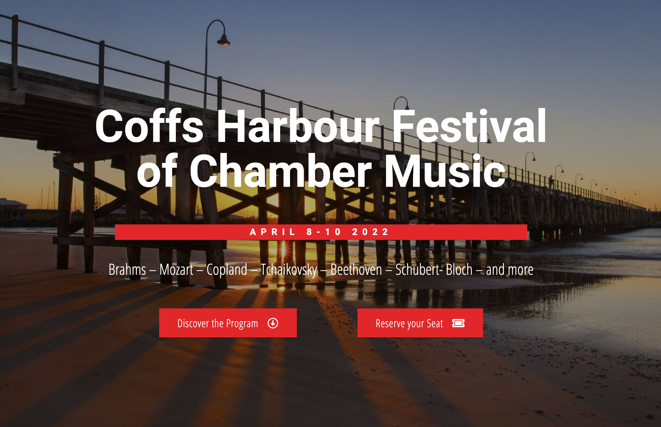 Coffs Harbour Festival Chamber Music 2022